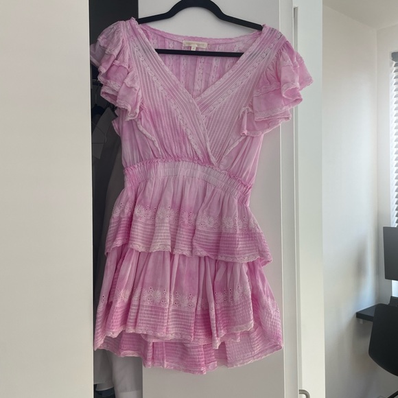 LoveShackFancy Gwen Mini Dress - Picture 4 of 6